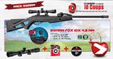 GAMO - SWARM FOX 10x COMBO - Carabine à air comprimé répétition 10 coups - Cal.4,5mm (20 Joules)
